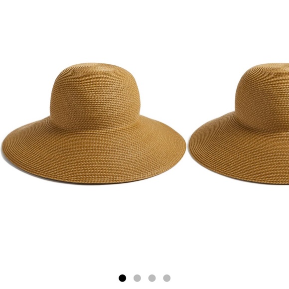 ERIC JAVITS NEW Hampton' Straw Sun Hat - Picture 2 of 9